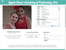 Tablet Screenshot of legeindance.com